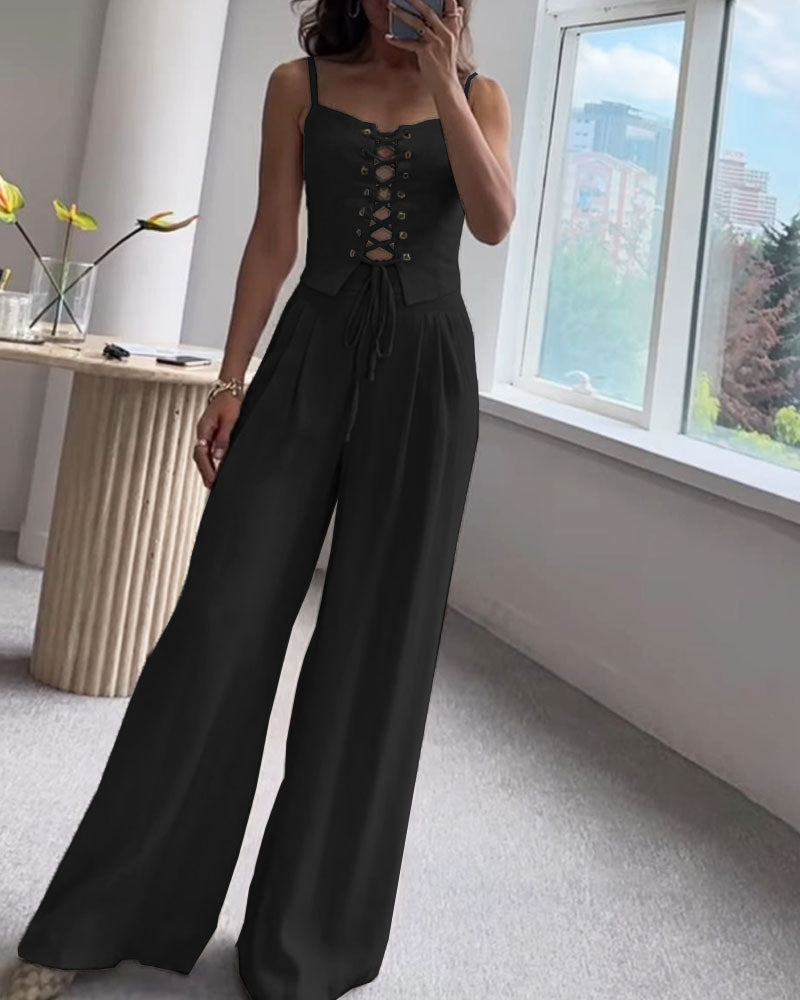 MILENA™ | Lniany zestaw