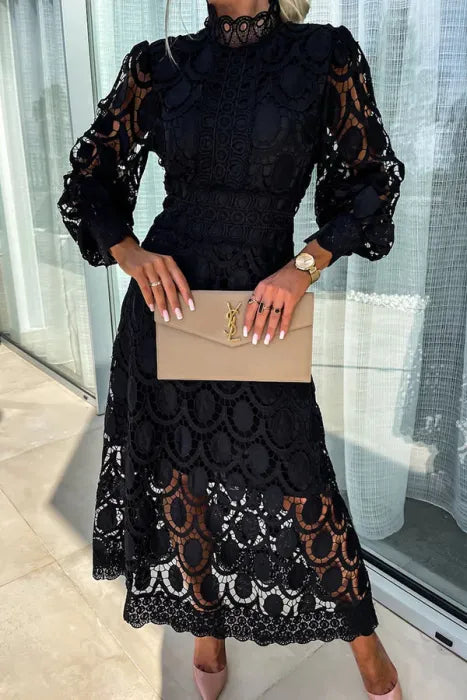Aleksandra – Sukienka midi Elegancja