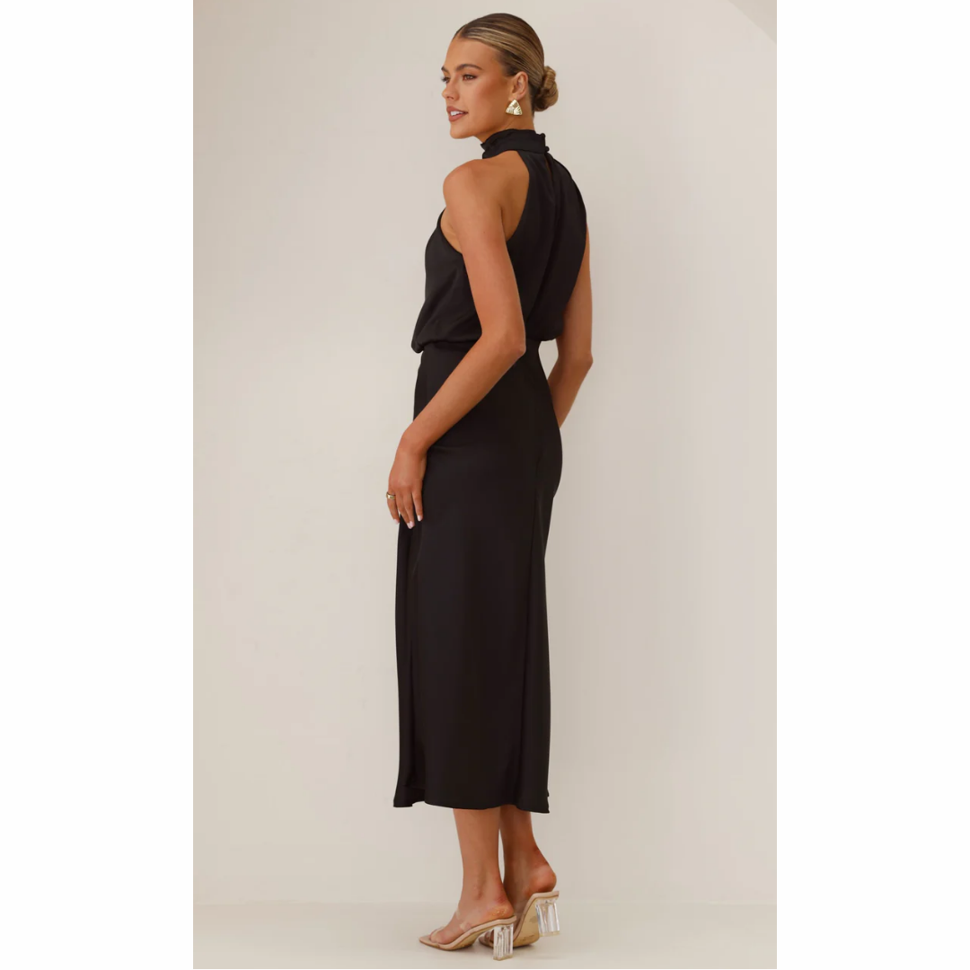 Iza | Elegancka sukienka z jedwabiu