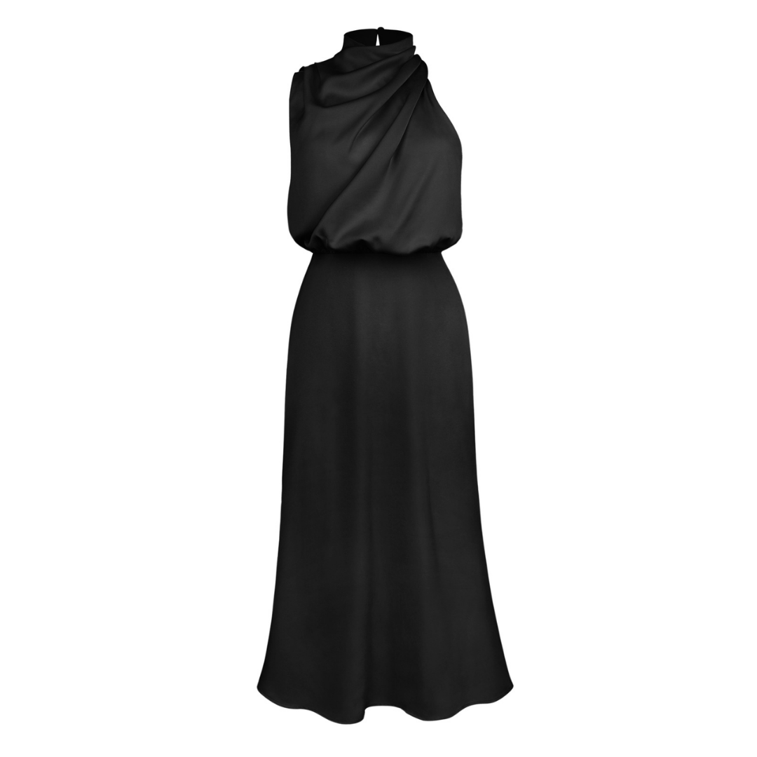 Iza | Elegancka sukienka z jedwabiu