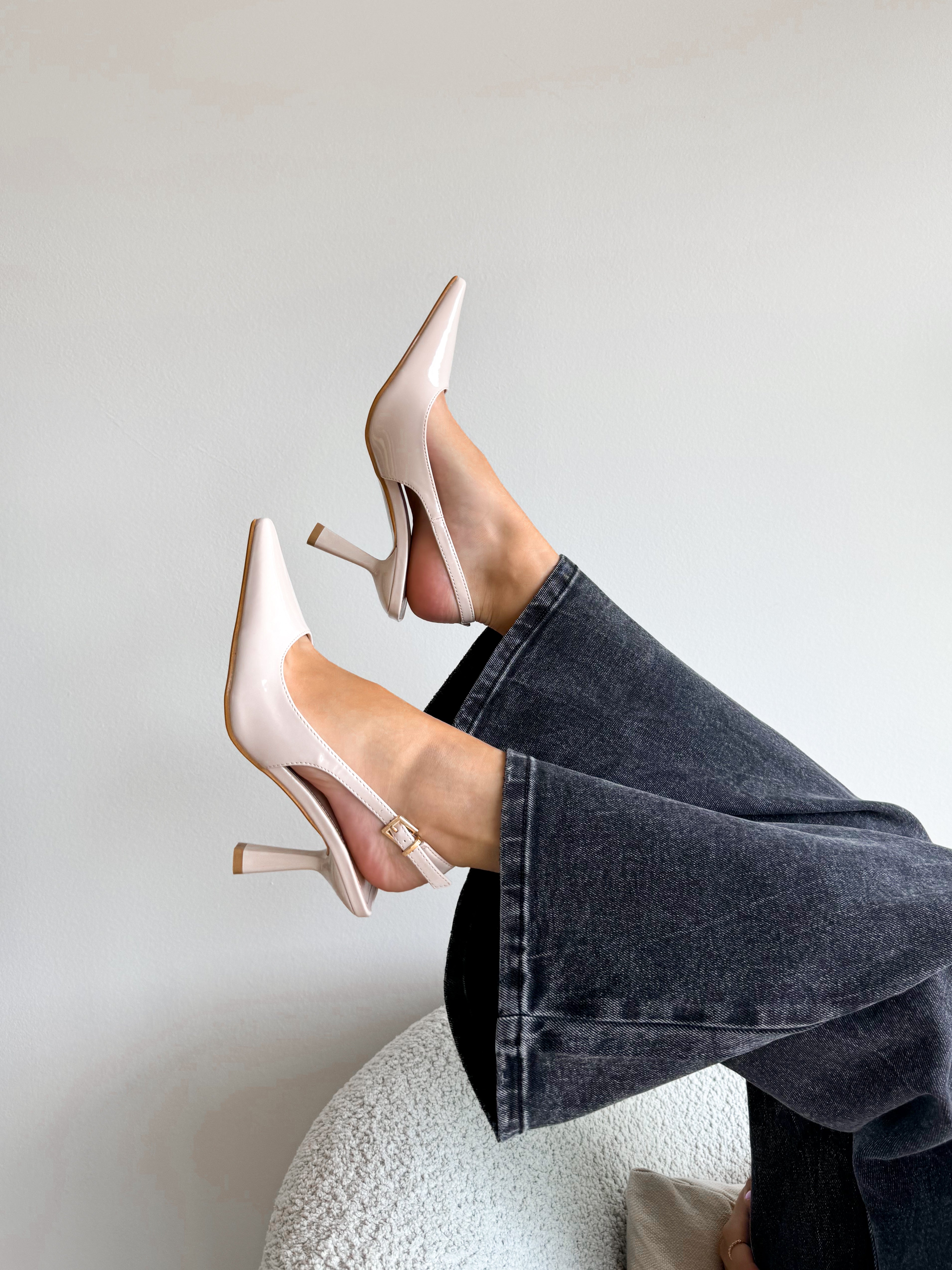 Tacones Joia beige