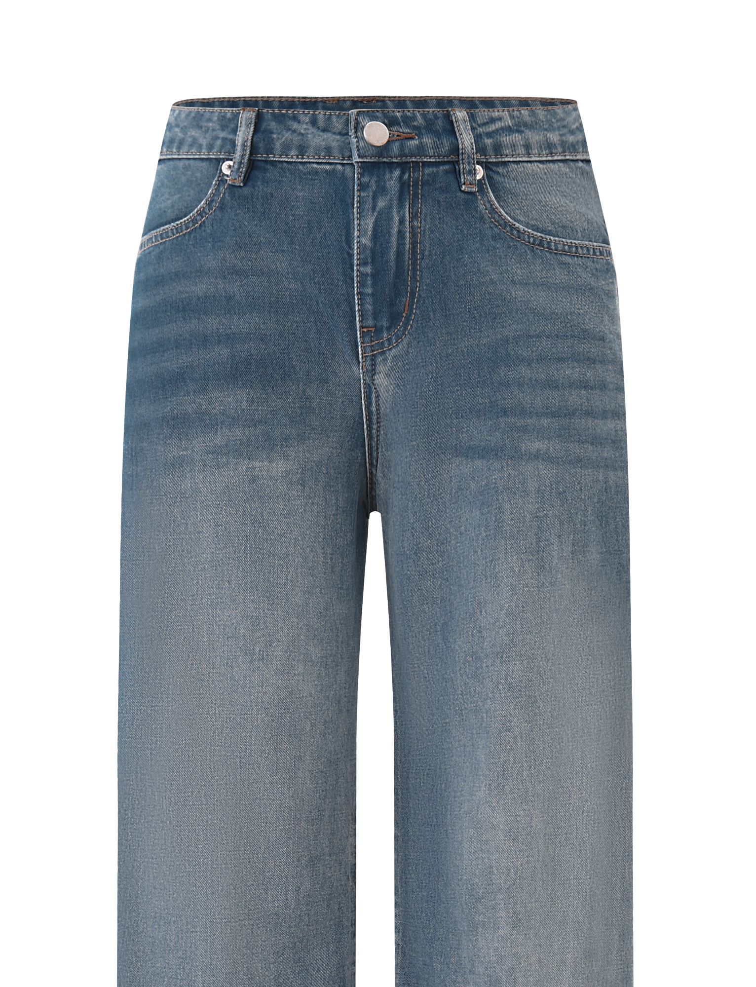 Lena – Proste jeansy niebieskie