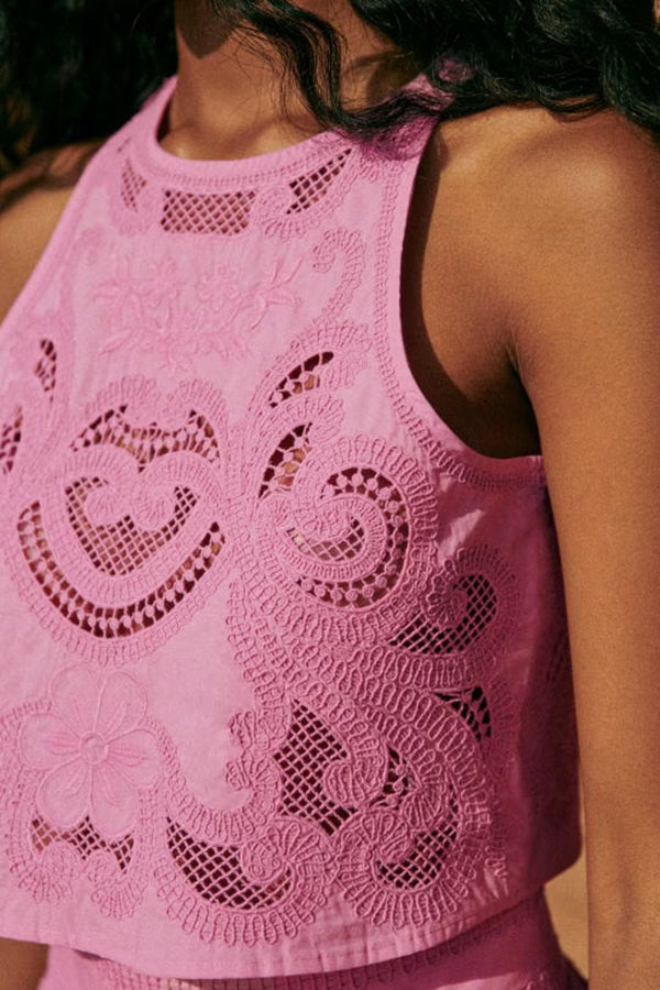 Olympe™ | Lekki komplet koronkowy