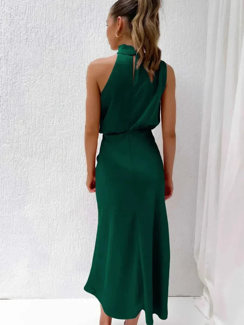 Iza | Elegancka sukienka z jedwabiu